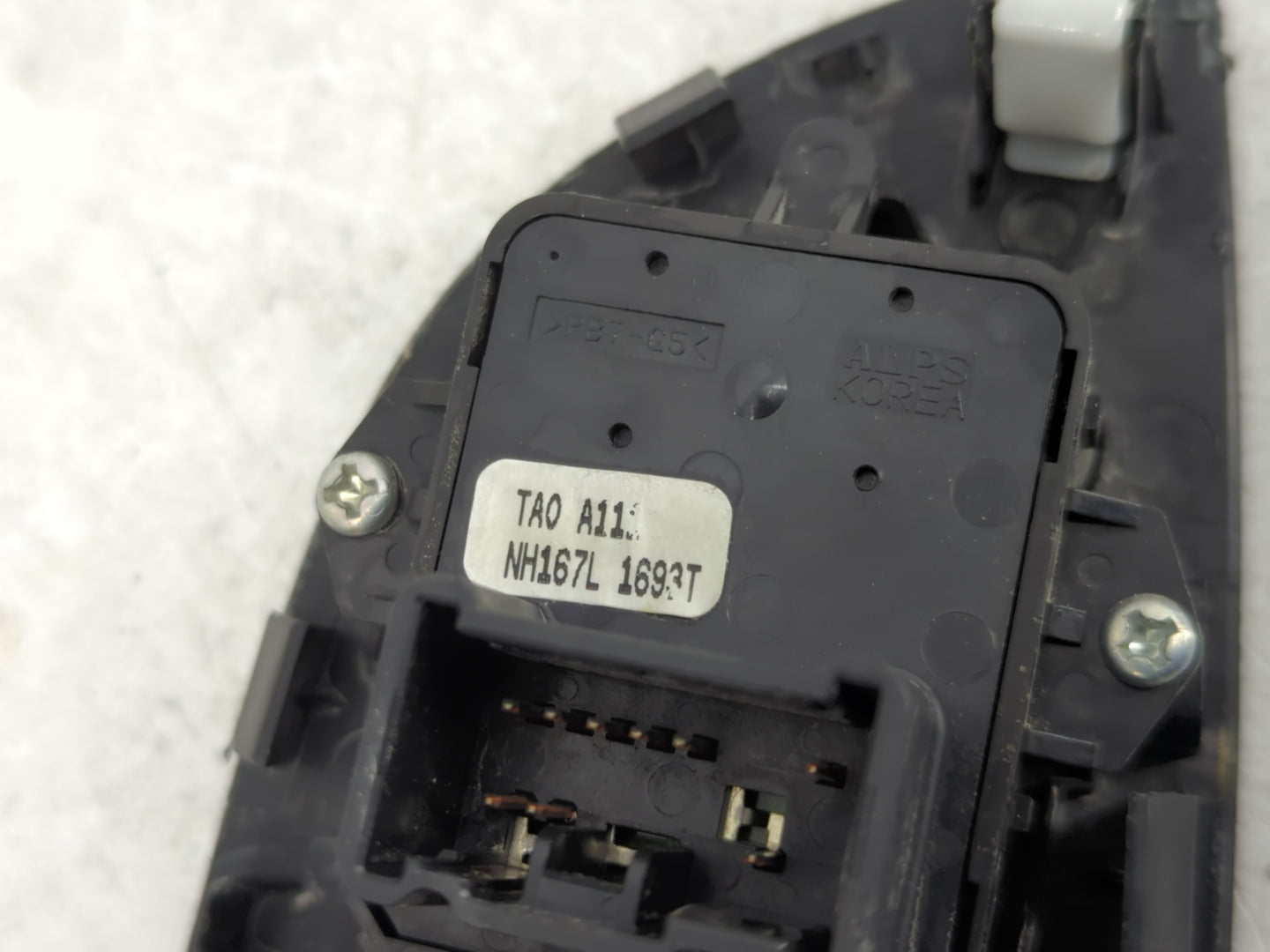 2014-2017 Honda Odyssey Master Power Window Switch Replacement Driver Side Left Fits Fits 2014 2015 2016 2017 OEM Used Auto 