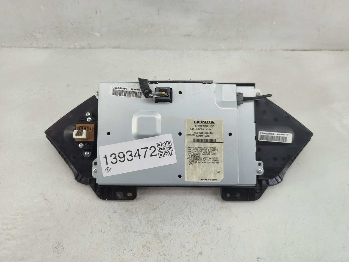 2014-2017 Honda Odyssey Information Display Screen - Oemusedautoparts1.com
