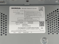 2014-2017 Honda Odyssey Radio AM FM Cd Player Receiver Replacement P/N:39100-TK8-A712-M1 Fits Fits 2014 2015 2016 2017 OEM U