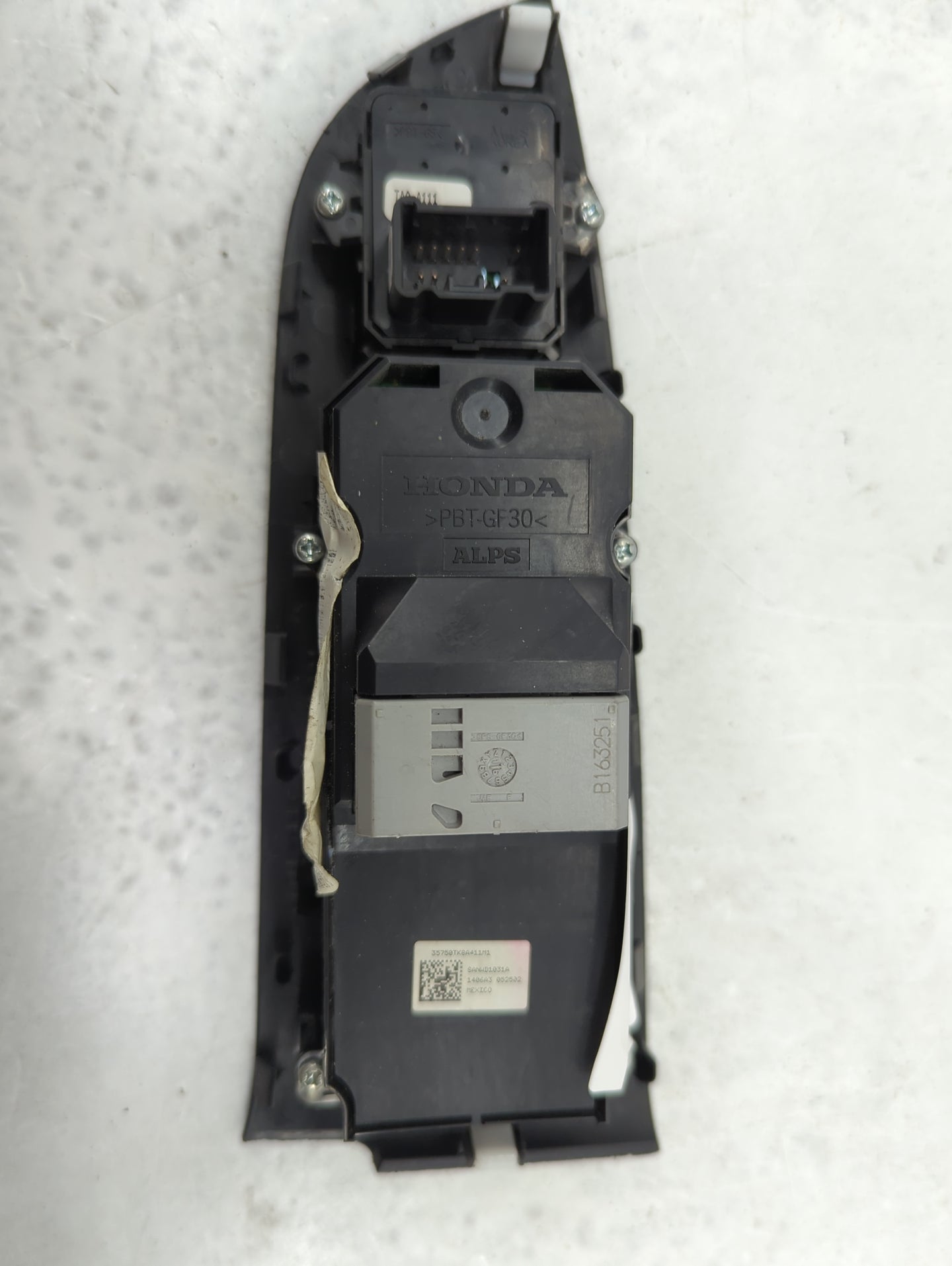 2014-2017 Honda Odyssey Master Power Window Switch Replacement Driver Side Left P/N:35750TK8A411M1 35750TK8A411 Fits OEM Use