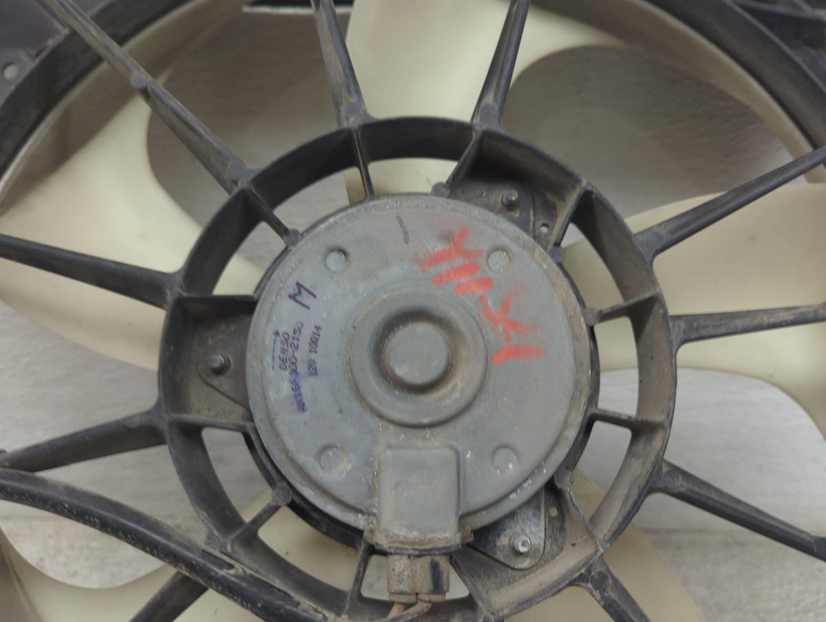 2011-2017 Honda Odyssey Electric Radiator Cooling Fan Motor Assembly Fits Fits 2011 2012 2013 2014 2015 2016 2017 OEM Used A