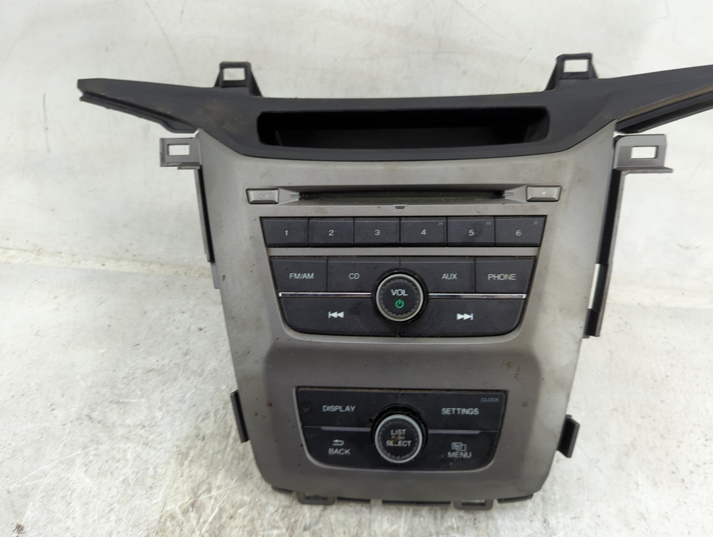 2014-2017 Honda Odyssey Radio AM FM Cd Player Receiver Replacement Fits Fits 2014 2015 2016 2017 OEM Used Auto Parts - Oemus