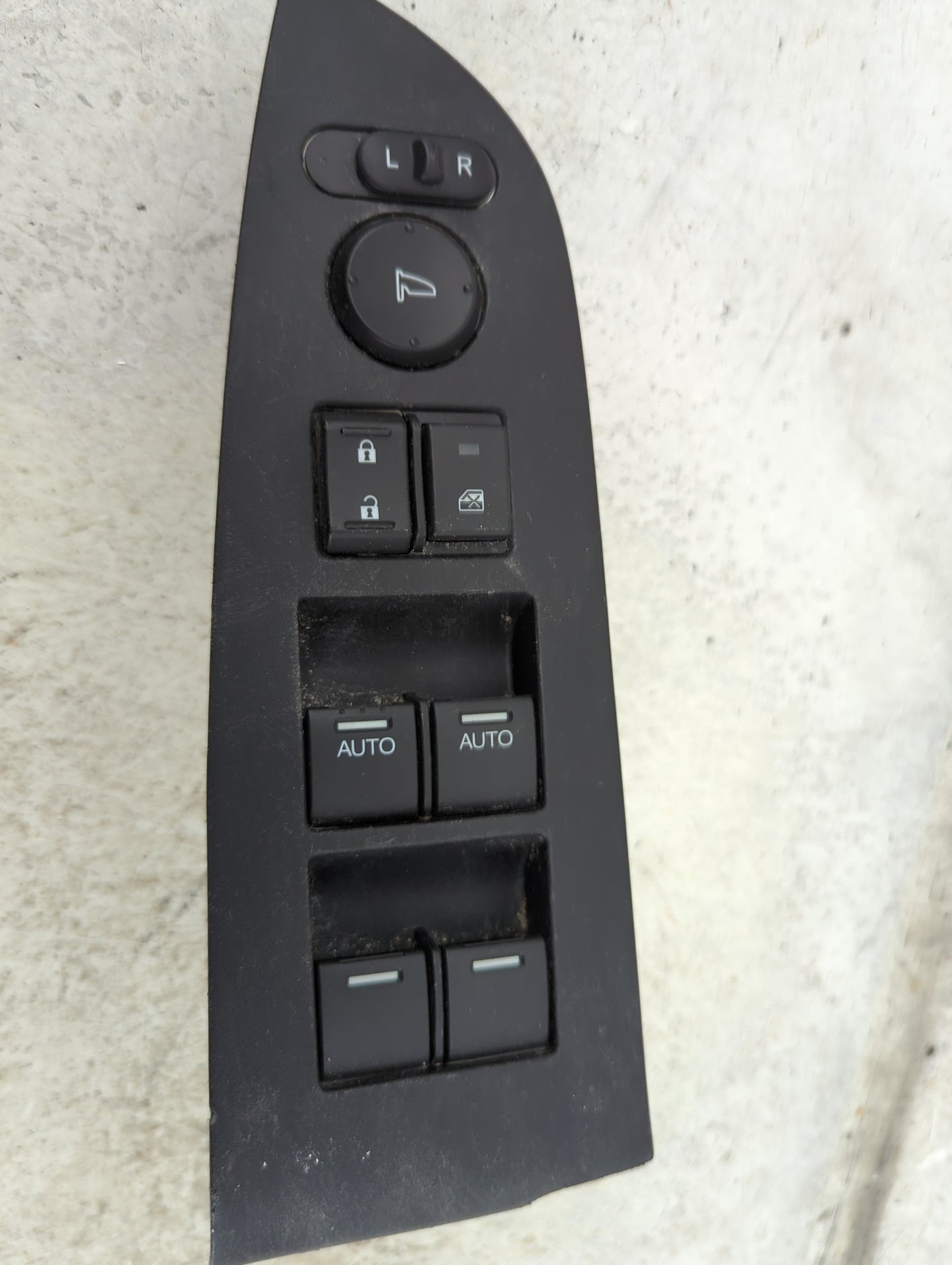 2014-2017 Honda Odyssey Master Power Window Switch Replacement Driver Side Left P/N:35750TK8A410M1 Fits Fits 2014 2015 2016 