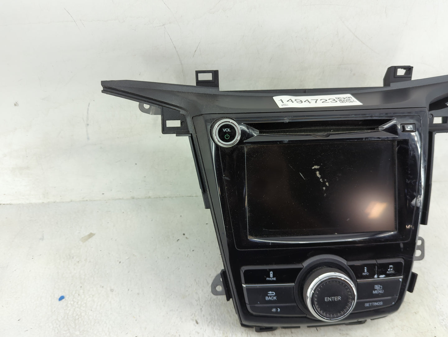 2014-2017 Honda Odyssey Radio AM FM Cd Player Receiver Replacement P/N:ACR013699 RKHH312A Fits Fits 2014 2015 2016 2017 OEM 