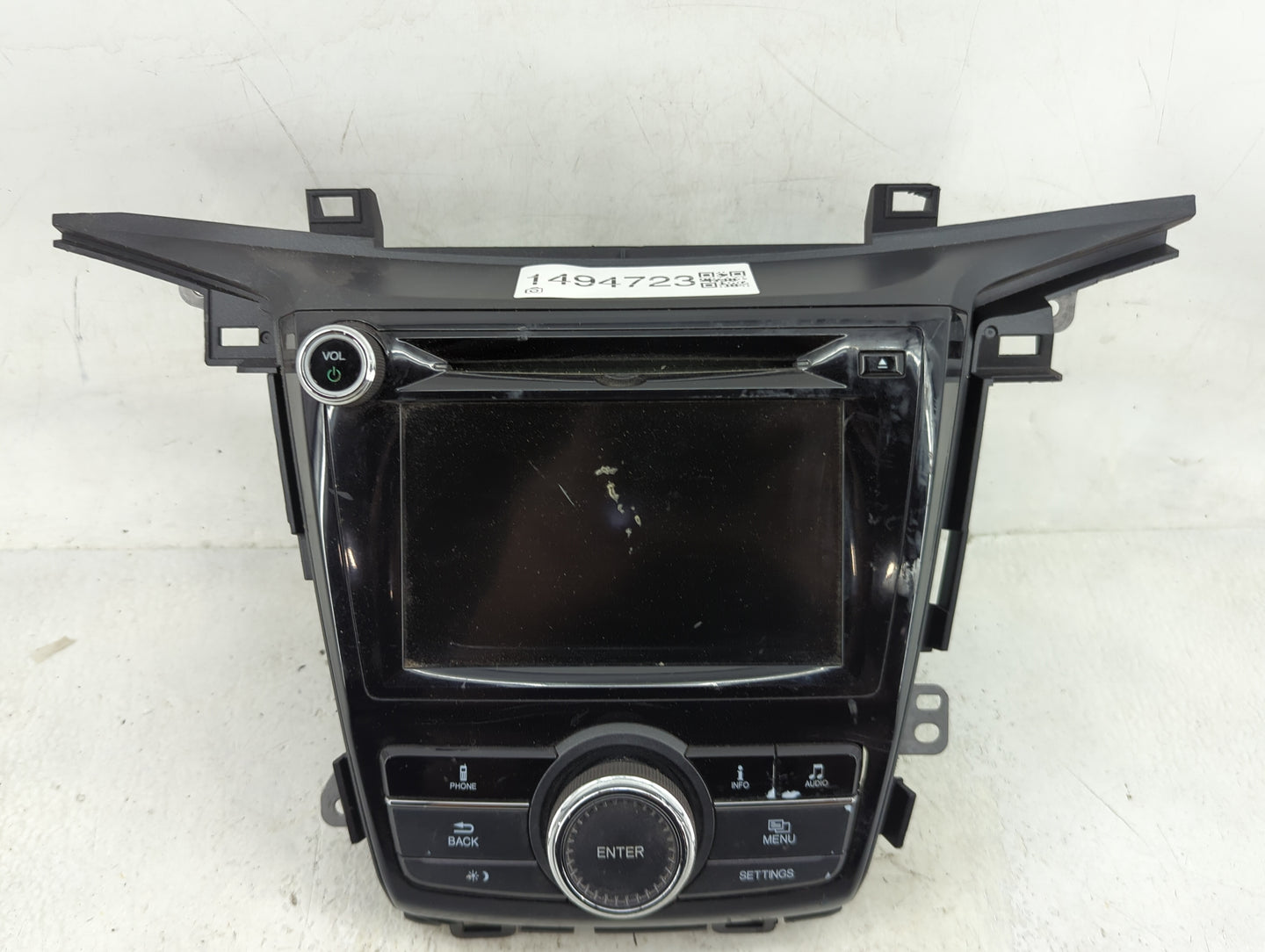 2014-2017 Honda Odyssey Radio AM FM Cd Player Receiver Replacement P/N:ACR013699 RKHH312A Fits Fits 2014 2015 2016 2017 OEM 