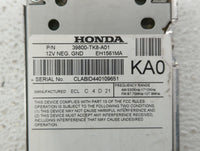 2014-2017 Honda Odyssey Radio AM FM Cd Player Receiver Replacement P/N:3800-tk8-a01 Fits Fits 2014 2015 2016 2017 OEM Used A