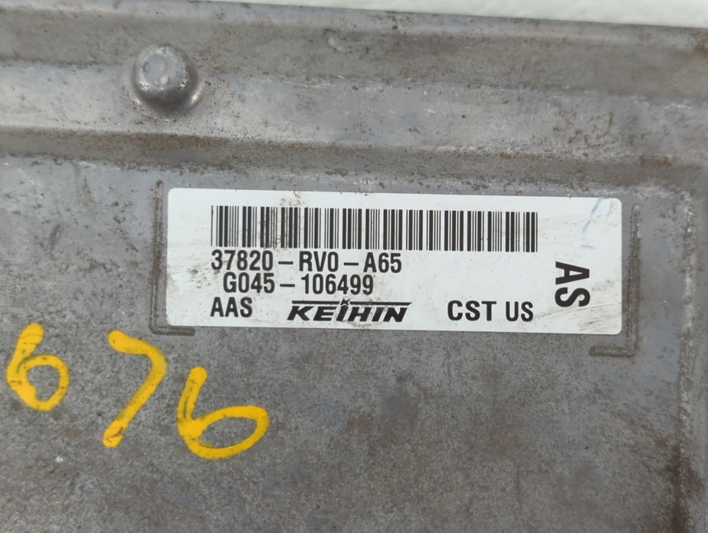 2014-2016 Honda Odyssey PCM Engine Control Computer ECU ECM PCU OEM P/N:37820-RV0-A65 37820-RV0-A66 Fits Fits 2014 2015 2016