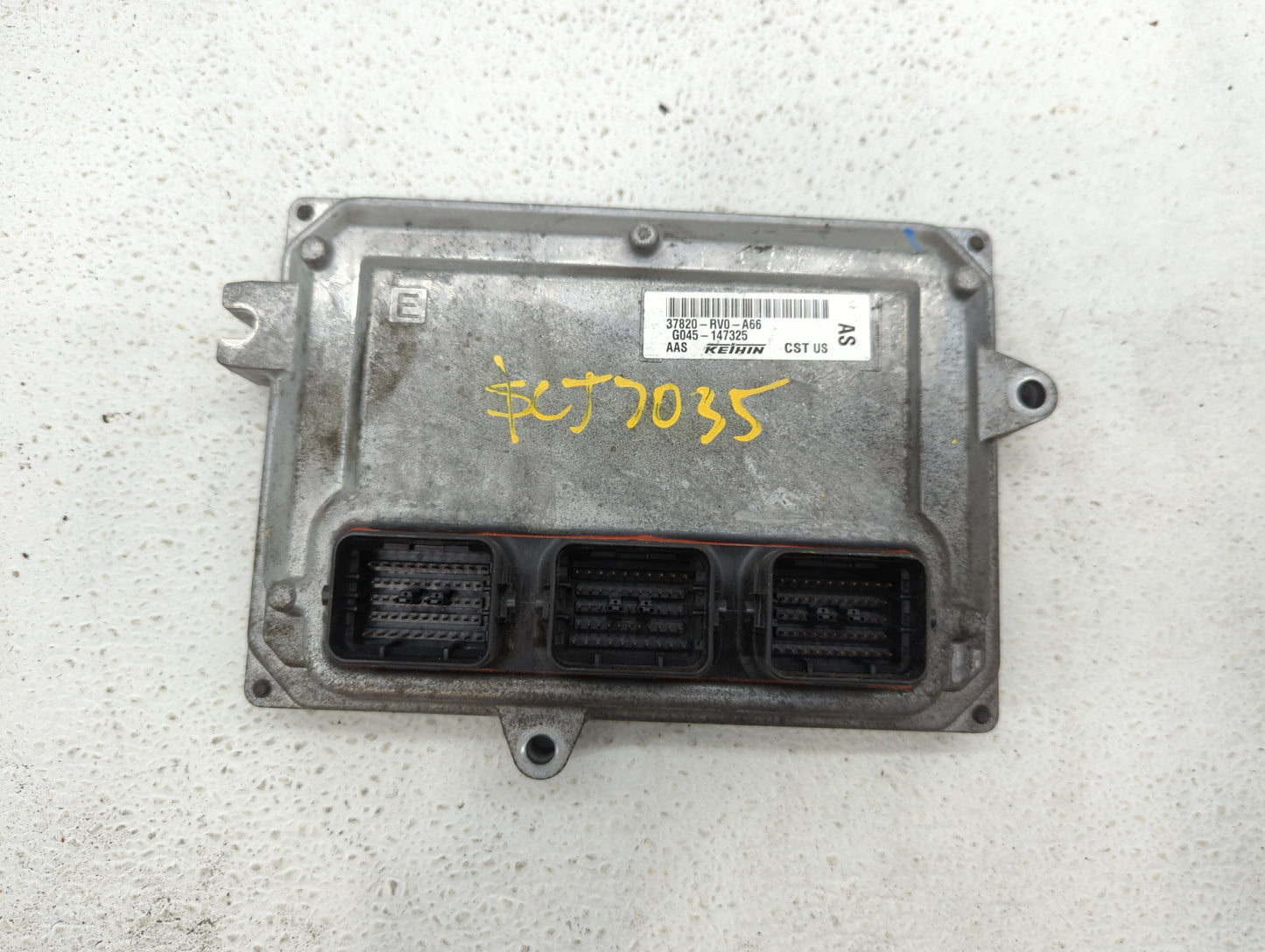 2014-2016 Honda Odyssey PCM Engine Control Computer ECU ECM PCU OEM P/N:37820-RV0-A66 Fits Fits 2014 2015 2016 OEM Used Auto