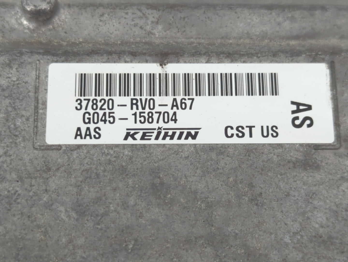 2014-2017 Honda Odyssey PCM Engine Control Computer ECU ECM PCU OEM P/N:37820-RV0-A67 Fits Fits 2014 2015 2016 2017 OEM Used