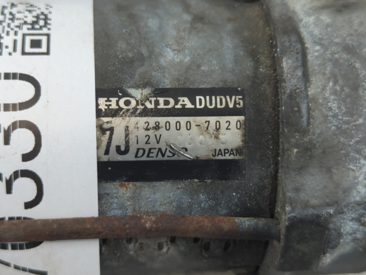 2014-2017 Honda Odyssey Car Starter Motor Solenoid OEM P/N:428000-7020 Fits Fits 2012 2013 2014 2015 2016 2017 2018 2019 202