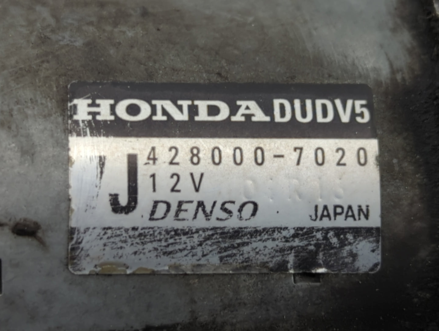 2014-2017 Honda Odyssey Car Starter Motor Solenoid OEM P/N:428000-7020 Fits Fits 2012 2013 2014 2015 2016 2017 2018 2019 202