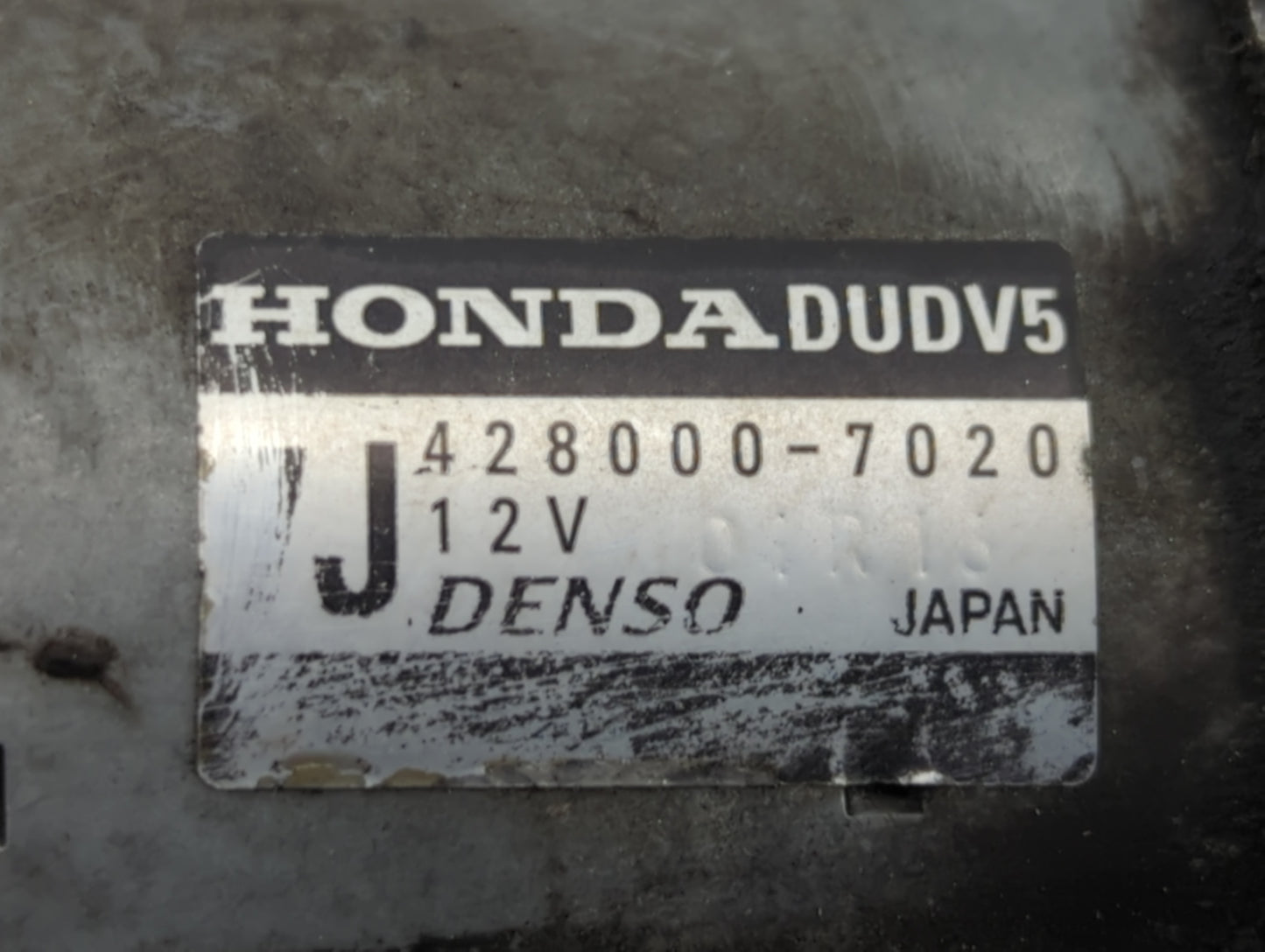 2014-2017 Honda Odyssey Car Starter Motor Solenoid OEM P/N:428000-7020 Fits Fits 2012 2013 2014 2015 2016 2017 2018 2019 202