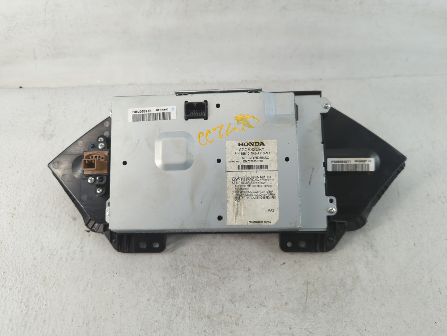 2014-2017 Honda Odyssey Information Display Screen - Oemusedautoparts1.com