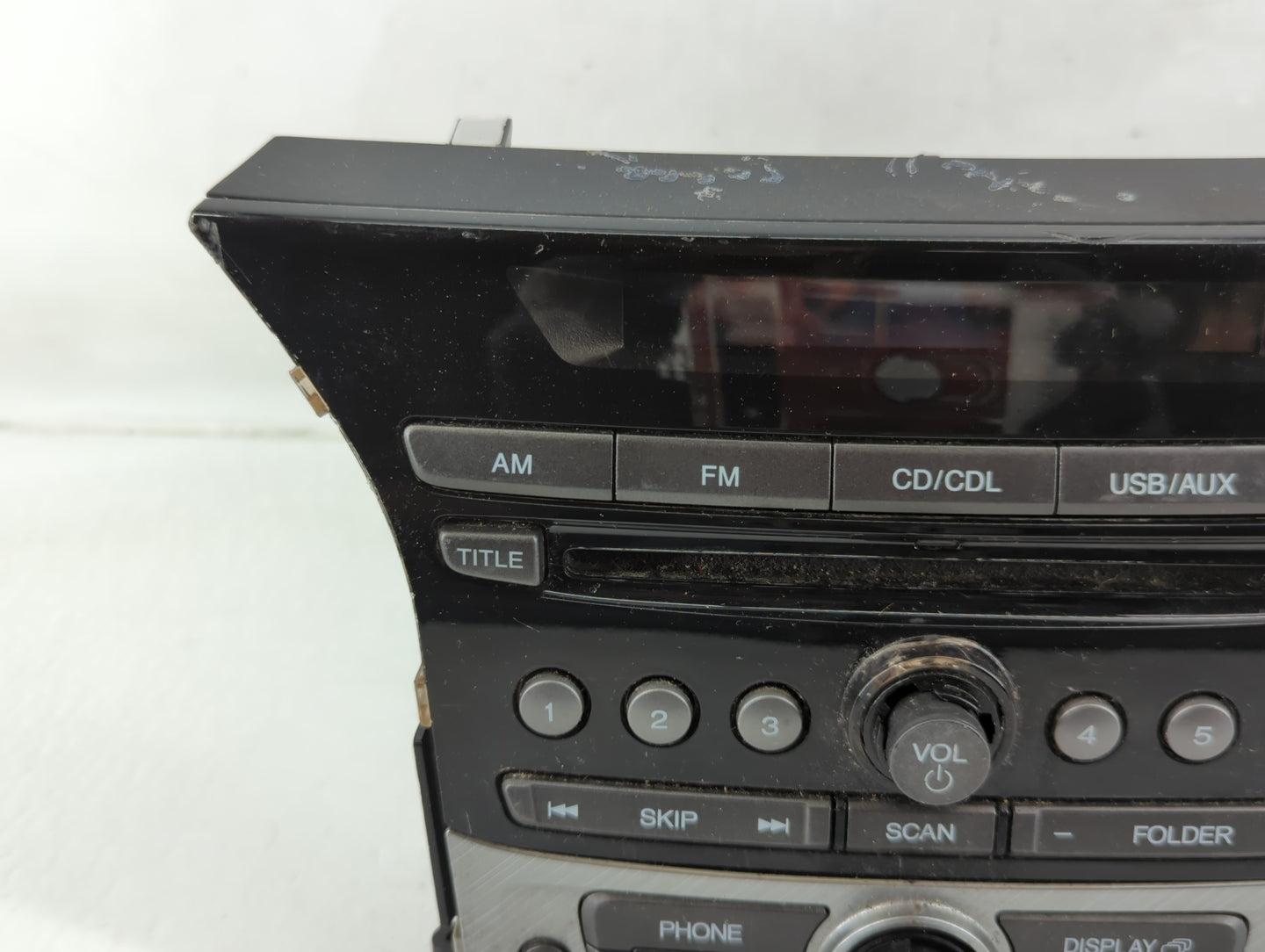 2012-2015 Honda Pilot Radio AM FM Cd Player Receiver Replacement P/N:39100-SZA-C220-M1 39100-SZA-A311-M1 Fits OEM Used Auto 