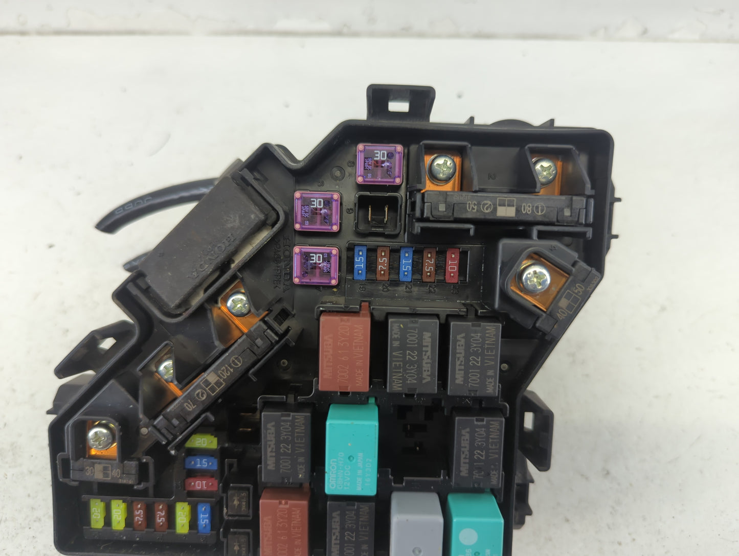 2012-2015 Honda Pilot Fusebox Fuse Box Panel Relay Module P/N:PA6942WMD 131206 SZA-A521 Fits Fits 2012 2013 2014 2015 OEM Us