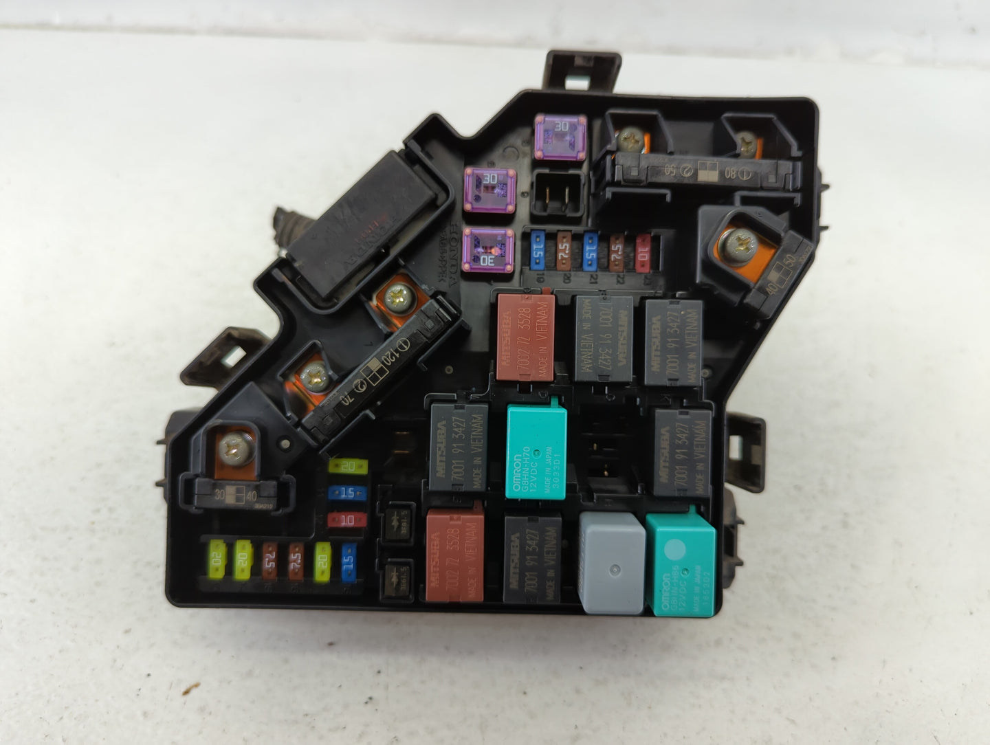 2012-2015 Honda Pilot Fusebox Fuse Box Panel Relay Module P/N:PA6941ANB SZA-A521 Fits Fits 2012 2013 2014 2015 OEM Used Auto