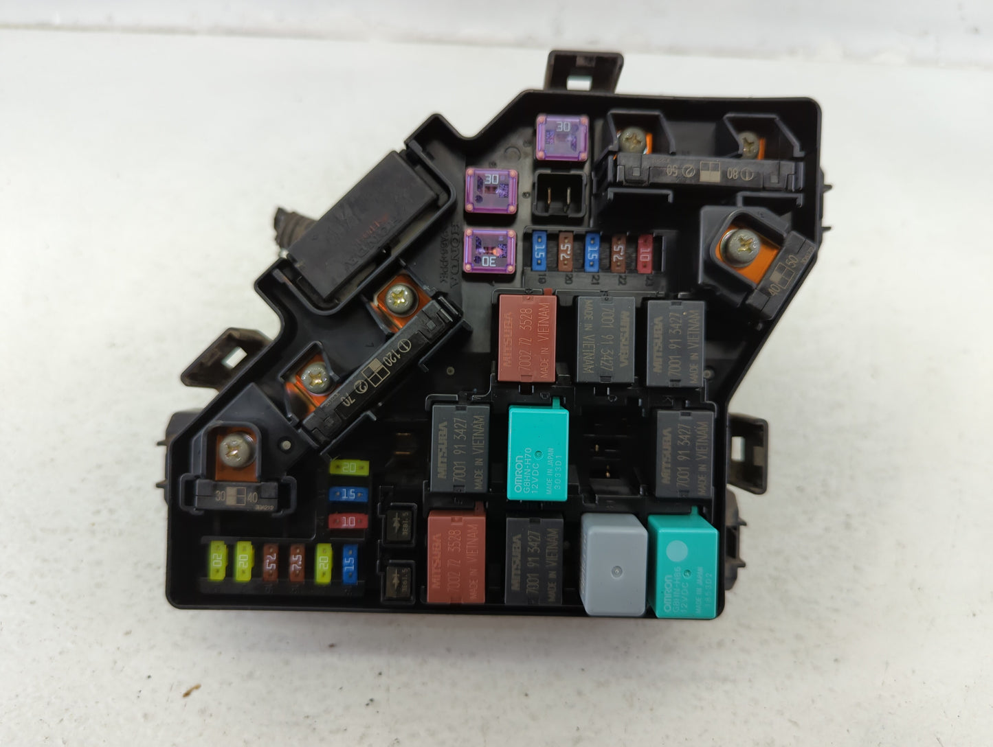 2012-2015 Honda Pilot Fusebox Fuse Box Panel Relay Module P/N:PA6941ANB SZA-A521 Fits Fits 2012 2013 2014 2015 OEM Used Auto