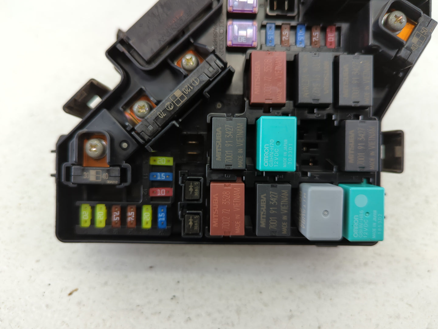 2012-2015 Honda Pilot Fusebox Fuse Box Panel Relay Module P/N:PA6941ANB SZA-A521 Fits Fits 2012 2013 2014 2015 OEM Used Auto