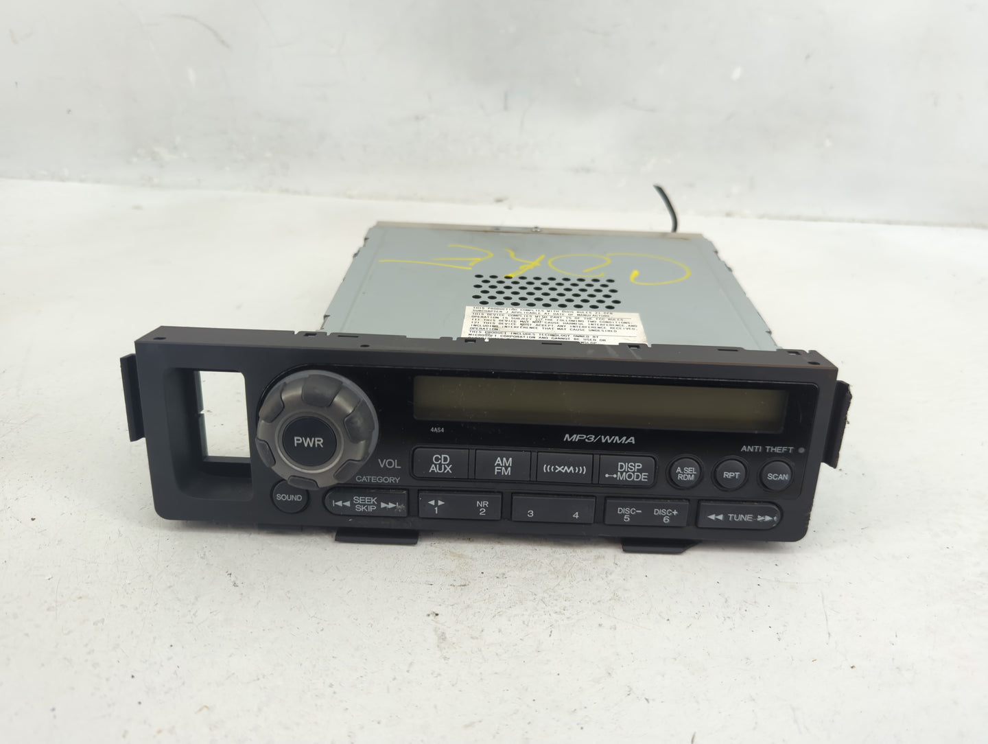 2009-2014 Honda Ridgeline Radio AM FM Cd Player Receiver Replacement P/N:39100-SJC-A70 Fits Fits 2009 2010 2011 2012 2013 20