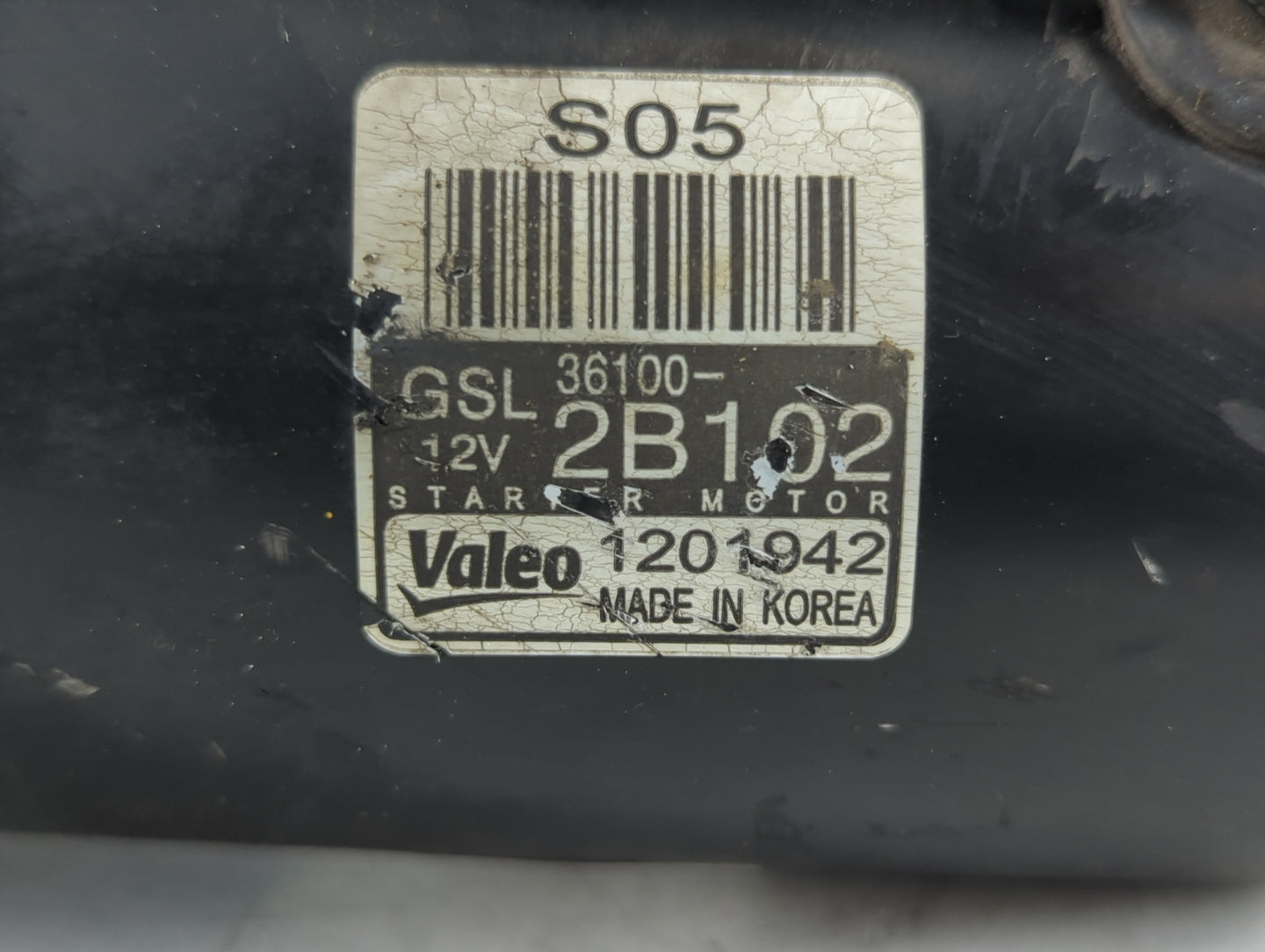 2012-2017 Hyundai Accent Car Starter Motor Solenoid OEM P/N:1201942 36100-2B102 Fits Fits 2012 2013 2014 2015 2016 2017 OEM 