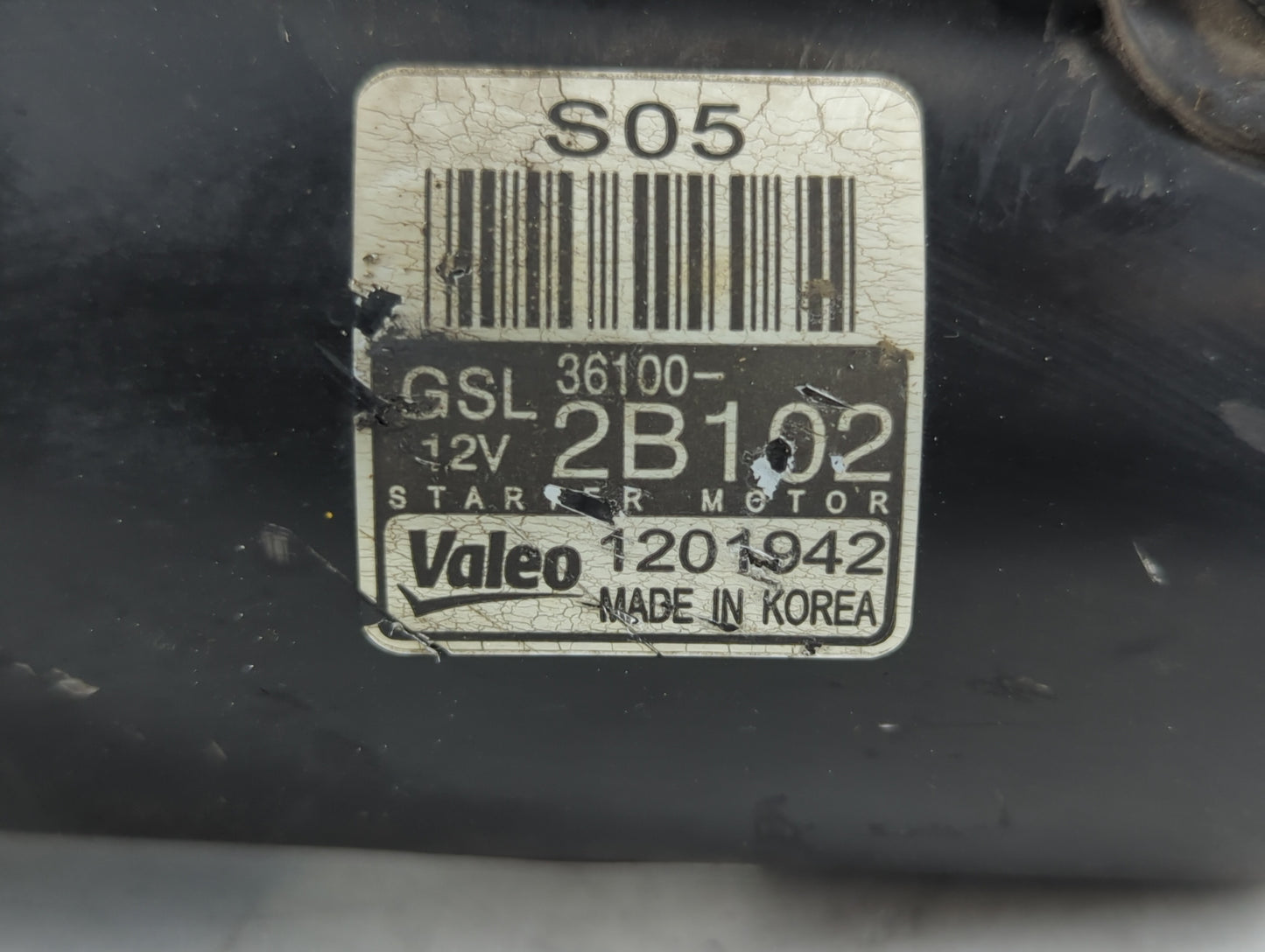 2012-2017 Hyundai Accent Car Starter Motor Solenoid OEM P/N:1201942 36100-2B102 Fits Fits 2012 2013 2014 2015 2016 2017 OEM 