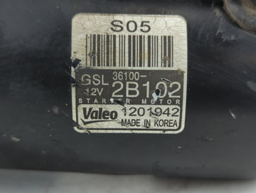 2012-2017 Hyundai Accent Car Starter Motor Solenoid OEM P/N:1201942 36100-2B102 Fits Fits 2012 2013 2014 2015 2016 2017 OEM Used Auto Parts