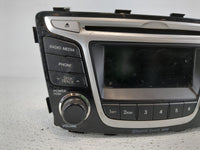 2012-2014 Hyundai Accent Radio AM FM Cd Player Receiver Replacement P/N:96170-1R151GU Fits Fits 2012 2013 2014 OEM Used Auto