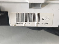 2013-2014 Hyundai Accent Instrument Cluster Speedometer Gauges P/N:94001-1R005 Fits Fits 2013 2014 OEM Used Auto Parts - Oem