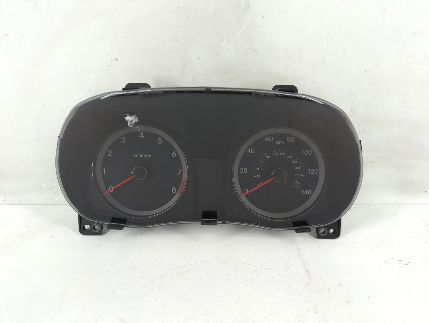 2014 Hyundai Accent Instrument Cluster Speedometer Gauges P/N:94001-1R035 Fits OEM Used Auto Parts - Oemusedautoparts1.com