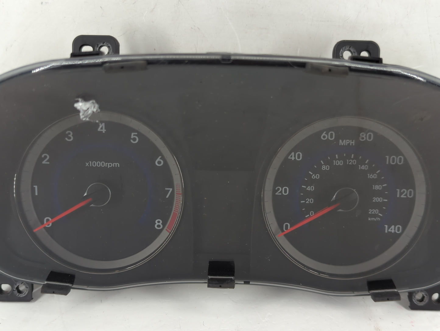 2014 Hyundai Accent Instrument Cluster Speedometer Gauges P/N:94001-1R035 Fits OEM Used Auto Parts - Oemusedautoparts1.com