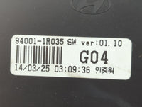 2014 Hyundai Accent Instrument Cluster Speedometer Gauges P/N:94001-1R035 Fits OEM Used Auto Parts - Oemusedautoparts1.com