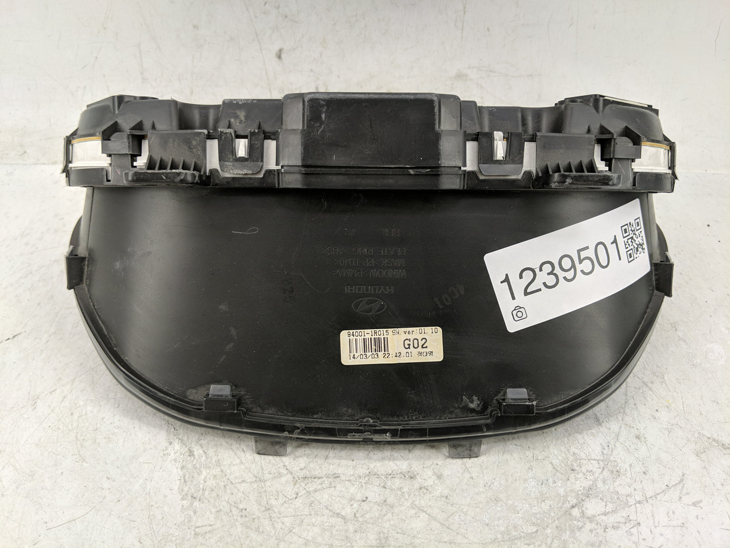 2014 Hyundai Accent Instrument Cluster Speedometer Gauges Fits OEM Used Auto Parts - Oemusedautoparts1.com