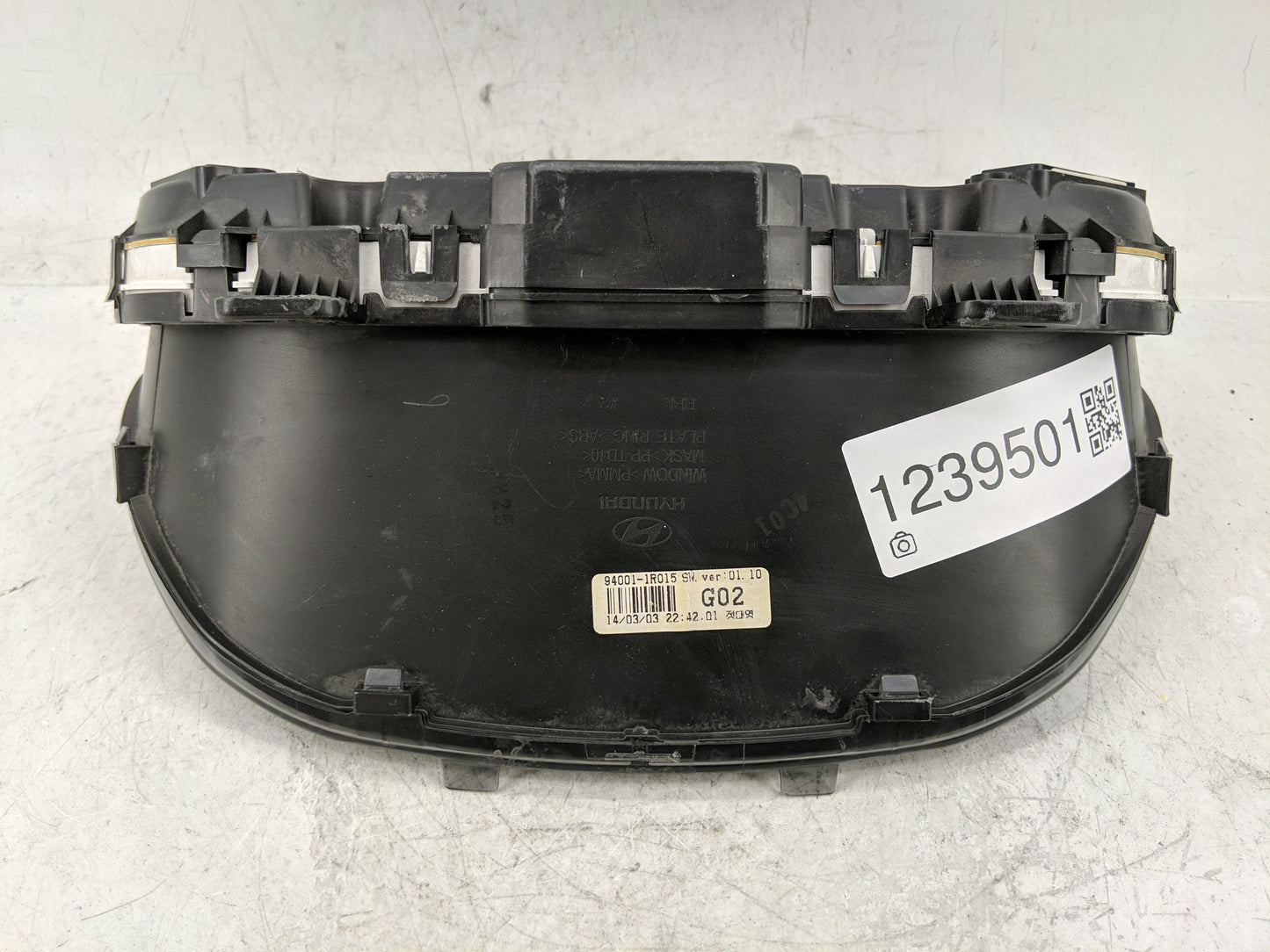 2014 Hyundai Accent Instrument Cluster Speedometer Gauges Fits OEM Used Auto Parts - Oemusedautoparts1.com