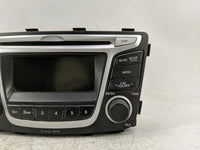 2014 Hyundai Accent Radio AM FM Cd Player Receiver Replacement P/N:96170-1R1104X Fits OEM Used Auto Parts - Oemusedautoparts