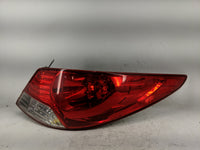 2014 Hyundai Accent Tail Light Assembly Passenger Right OEM Fits OEM Used Auto Parts - Oemusedautoparts1.com