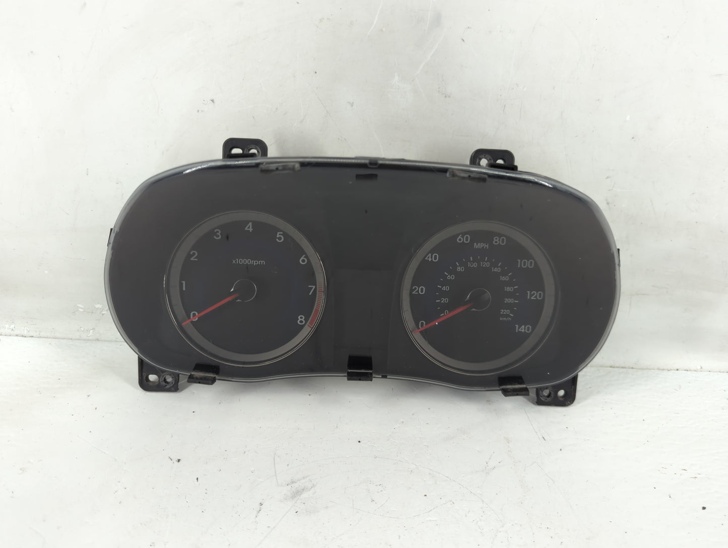 2014 Hyundai Accent Instrument Cluster Speedometer Gauges P/N:94001-1R015 Fits OEM Used Auto Parts - Oemusedautoparts1.com