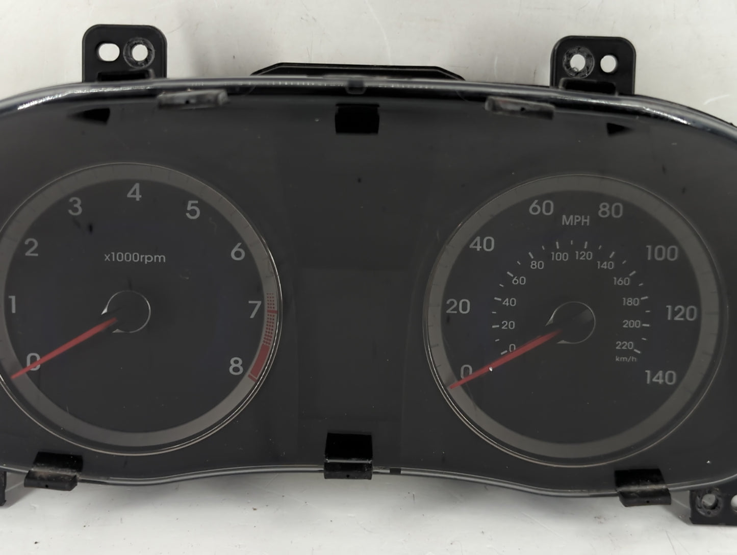 2014 Hyundai Accent Instrument Cluster Speedometer Gauges P/N:94001-1R015 Fits OEM Used Auto Parts - Oemusedautoparts1.com