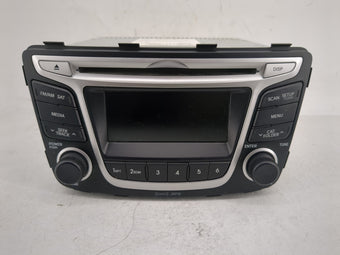 compare product 2014 Hyundai Accent Radio AM FM Cd Player Receiver Replacement P/N:96170-1R1104X Fits OEM Used Auto Parts