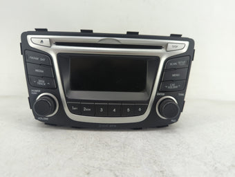compare product 2012-2014 Hyundai Accent Radio AM FM Cd Player Receiver Replacement P/N:96170-1R1104X Fits Fits 2012 2013 2014 OEM Used Auto Parts