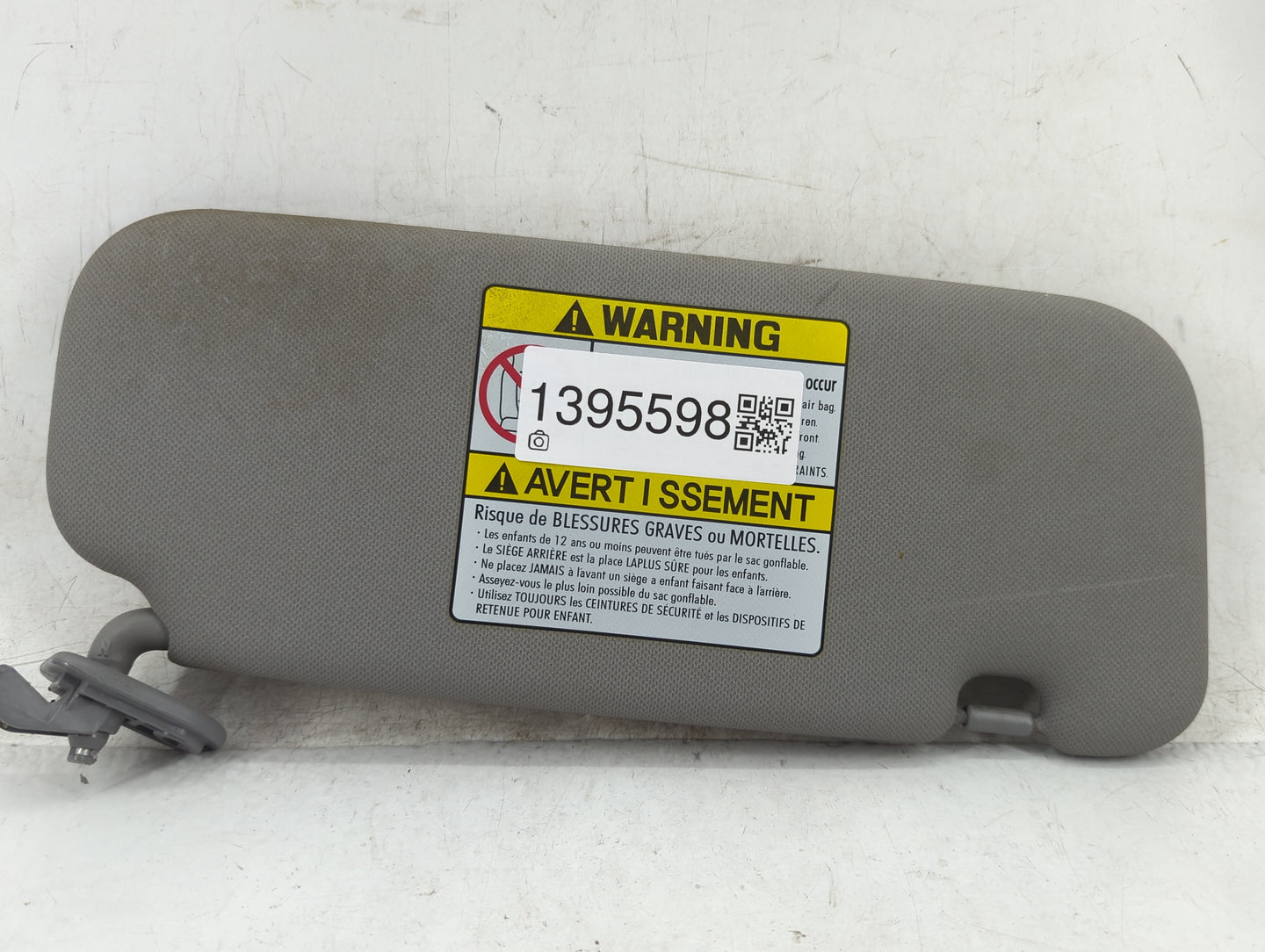 2014-2017 Hyundai Accent Sun Visor Shade Replacement Driver Left Mirror Fits Fits 2014 2015 2016 2017 OEM Used Auto Parts - 