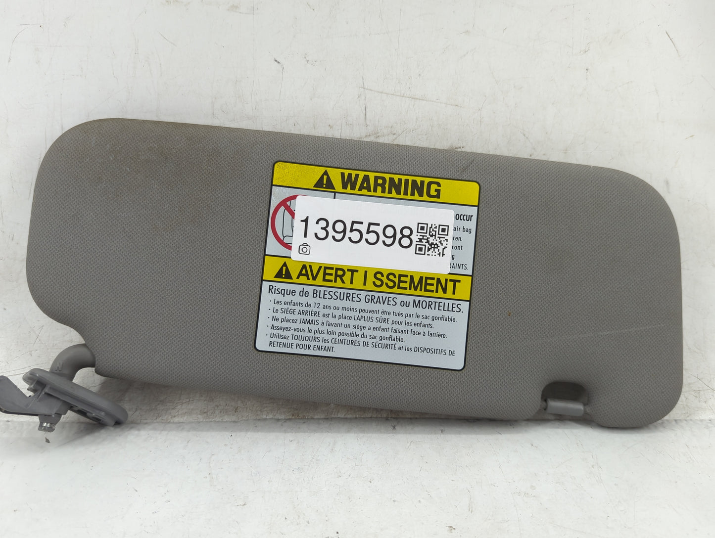 2014-2017 Hyundai Accent Sun Visor Shade Replacement Driver Left Mirror Fits Fits 2014 2015 2016 2017 OEM Used Auto Parts - 