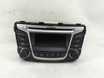 compare product 2012-2014 Hyundai Accent Radio AM FM Cd Player Receiver Replacement P/N:96170-1R151GU Fits Fits 2012 2013 2014 OEM Used Auto Parts