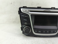 2012-2014 Hyundai Accent Radio AM FM Cd Player Receiver Replacement P/N:96170-1R151GU Fits Fits 2012 2013 2014 OEM Used Auto