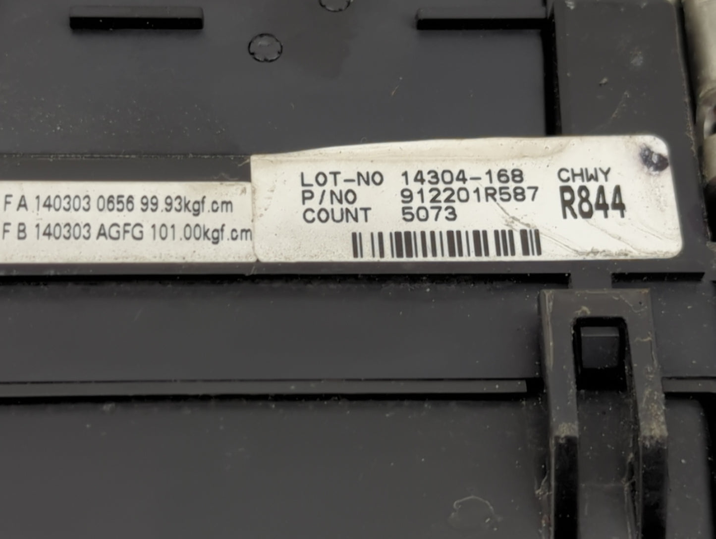 2013-2014 Hyundai Accent Fusebox Fuse Box Panel Relay Module Fits Fits 2013 2014 OEM Used Auto Parts - Oemusedautoparts1.com