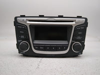 2014 Hyundai Accent Radio AM FM Cd Player Receiver Replacement P/N:96170-1R1104X Fits OEM Used Auto Parts - Oemusedautoparts