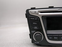 2014 Hyundai Accent Radio AM FM Cd Player Receiver Replacement P/N:96170-1R1104X Fits OEM Used Auto Parts - Oemusedautoparts
