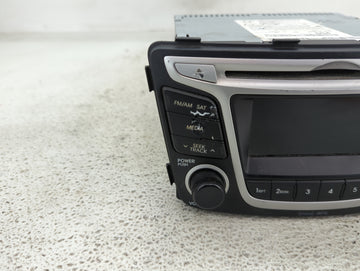 2014 Hyundai Accent Radio AM FM Cd Player Receiver Replacement P/N:96170-1R1104X Fits OEM Used Auto Parts