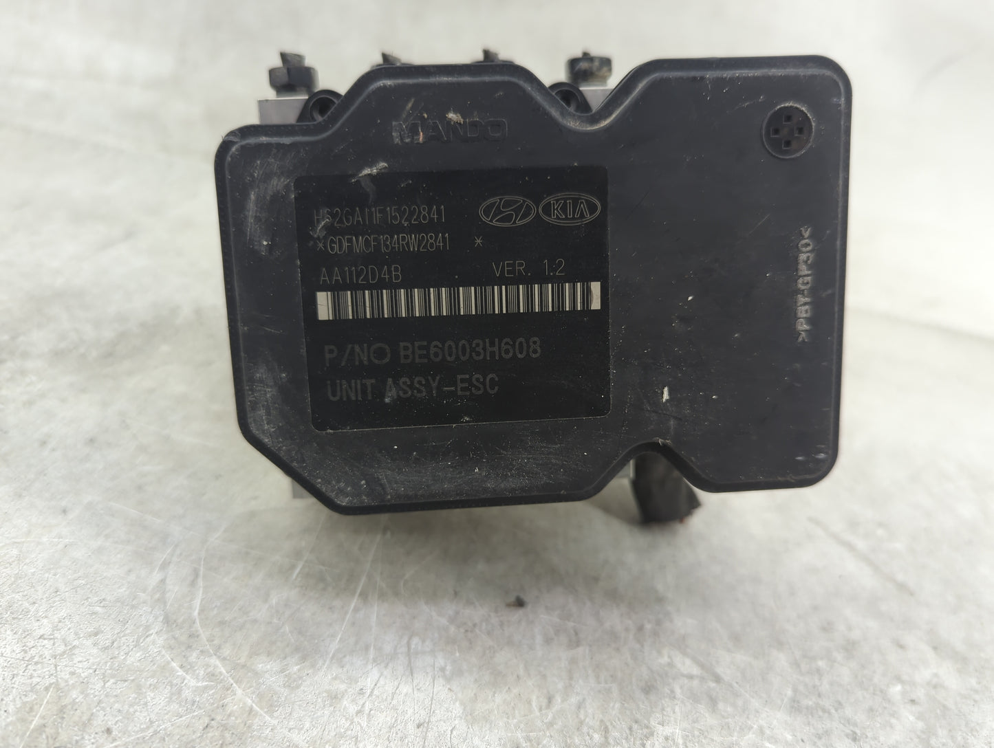2012-2013 Hyundai Accent ABS Pump Control Module Replacement P/N:58920-1R450 BE6003H608, AA112D4B Fits Fits 2012 2013 OEM Us