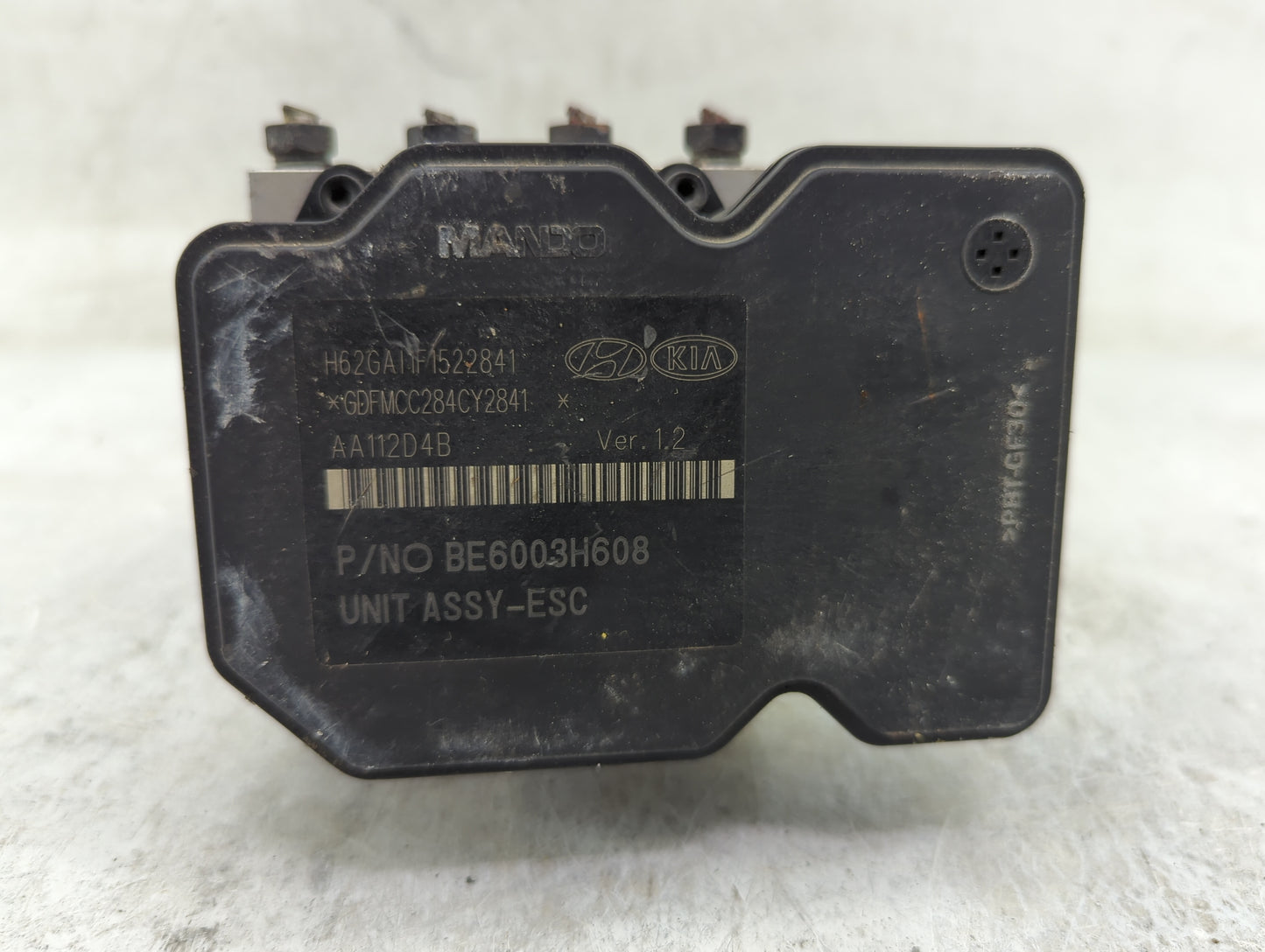 2012-2013 Hyundai Accent ABS Pump Control Module Replacement P/N:BE6003H608 58920-1R450, AA112D4B Fits Fits 2012 2013 OEM Us