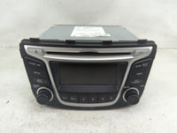 2014 Hyundai Accent Radio AM FM Cd Player Receiver Replacement P/N:961701R1104X AC180SBAN,P, TQ8-AC1B0SBAN Fits OEM Used Aut